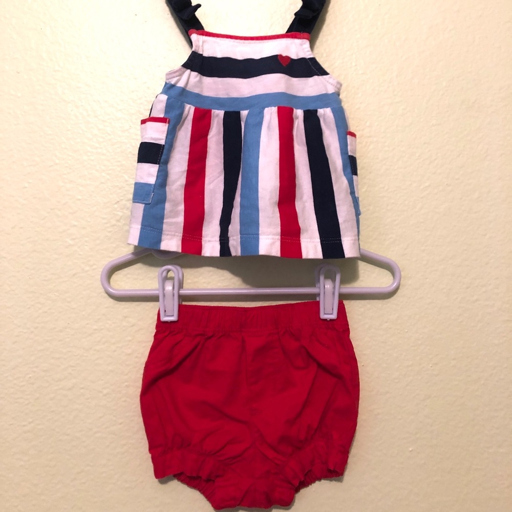 Patriotic Baby Girl Set